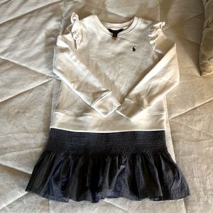Polo Ralph Lauren Girls Fleece Sweatshirt dress